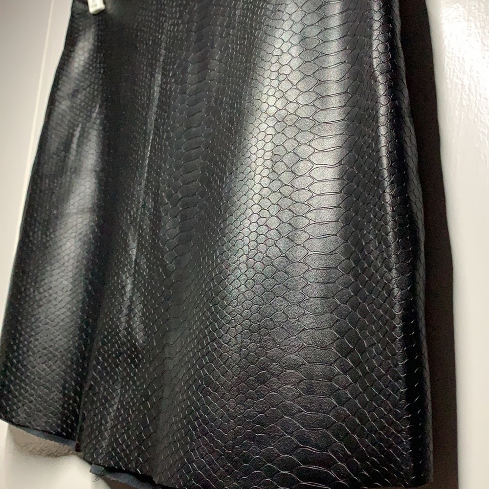 Charlotte Russe Faux Leather Skirt - Picture 2 of 9